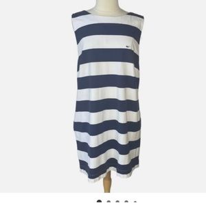 Vineyard Vines for Target NWT medium nautical shift dress blue and white